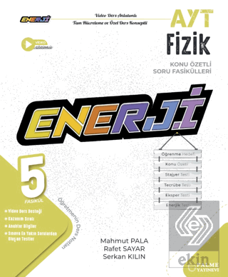 Enerji Ayt Fizik Konu Özetli Soru Fasikülleri