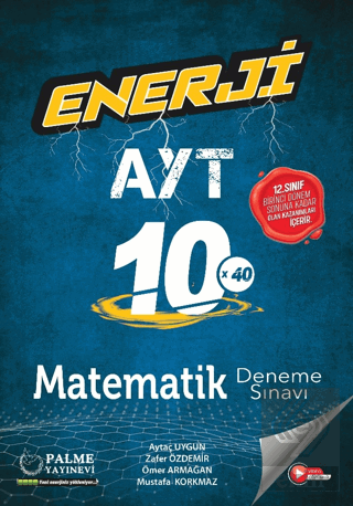 Enerji AYT Matematik 10 Deneme Sınavı