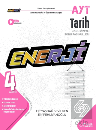 Enerji AYT Tarih Konu Özetli Soru Fasikülleri