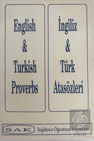 English and Turkish Proverbs - İngiliz ve Türk Ata