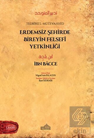 Erdemsiz Şehirde Bireyin Felsefi Yetkinliği