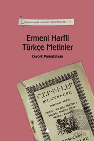 Ermeni Harfli Türkçe Metinler