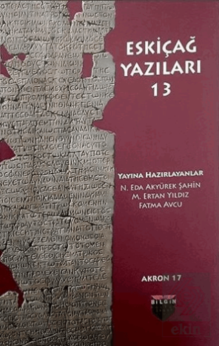 Eskiçağ Yazıları 13