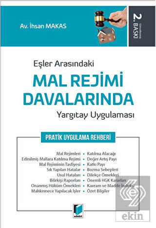 Eşler Arasındaki Mal Rejimi Davalarında Yargıtay U