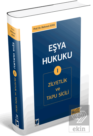 Eşya Hukuku 1 (Zilyetlik ve Tapu Sicili)