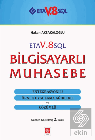 Eta V.8 SQL Bilgisayarlı Muhasebe