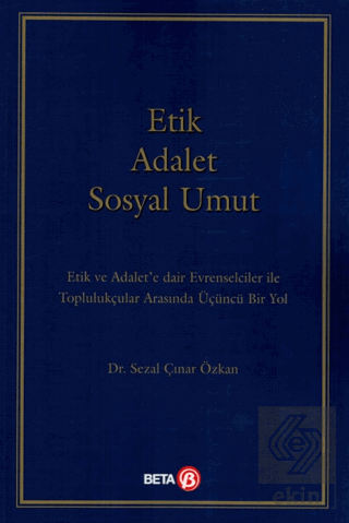 Etik Adalet Sosyal Umut