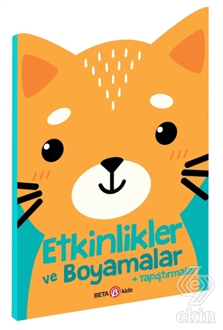 Etkinlikler ve Boyamalar + Yapıştırmalar (Kedicik)