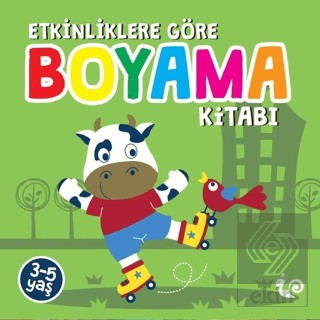 Etkinliklere Göre Boyama Kitabı - Yeşil