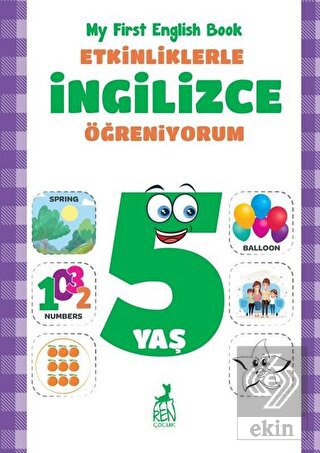 Etkinliklerle İngilizce Öğreniyorum5 Yaş