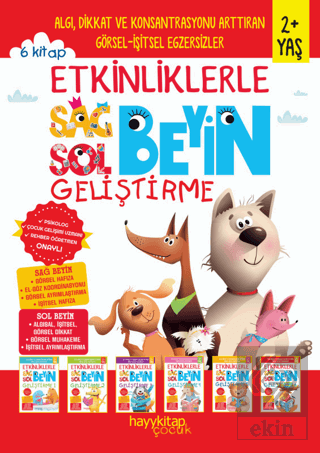 Etkinliklerle Sağ Beyin Sol Beyin Geliştirme (2+ Y