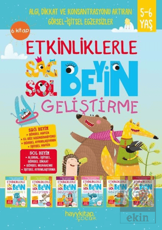 Etkinliklerle Sağ Beyin Sol Beyin Geliştirme (5-6