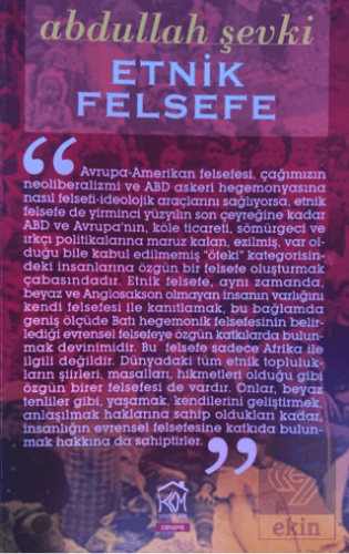 Etnik Felsefe