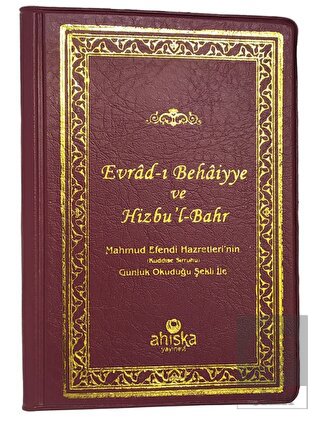 Evradı Behaiyye ve Hizbül Bahr Cep Boy