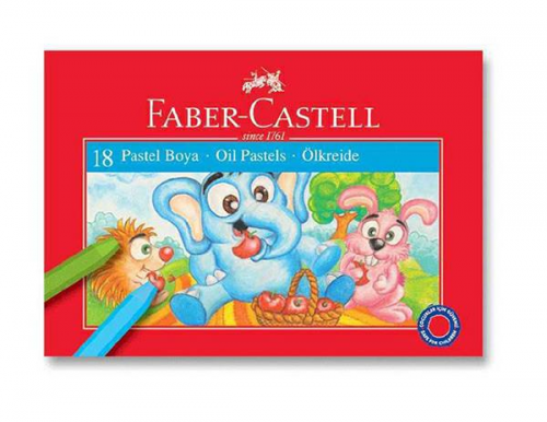 Faber-Castell Karton Kutu Pastel Boya 18 Renk