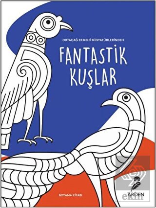 Fantastik Kuşlar Boyama Kitabı