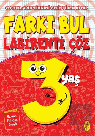 Farkı Bul Labirenti Çöz 3 Yaş