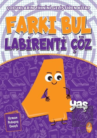 Farkı Bul Labirenti Çöz 4 Yaş