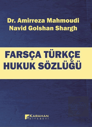 Farsça Türkçe Hukuk Sözlüğü