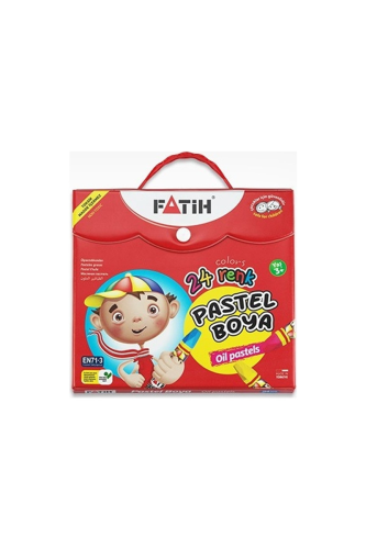 Fatih Pastel Boya 24 Renk King Size (Çantalı)