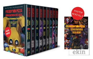 Fazbear'ın Korkunç Tipleri 9 Kitaplık Kutulu Set (Poster Hediyeli)