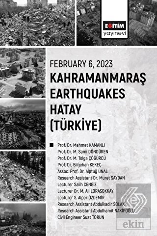 February 6 2023 Kahramanmaraş Earthquakes Hatay