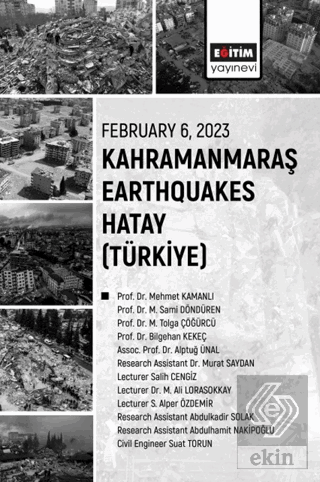 February 6 2023 Kahramanmaraş Earthquakes Hatay