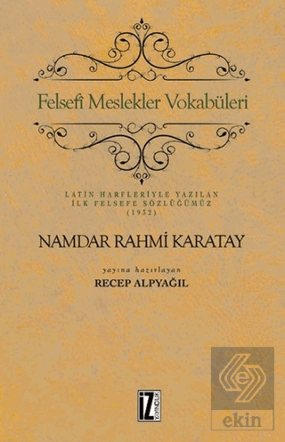 Felsefi Meslekler Vokabüleri