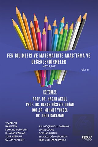 Fen Bilimleri ve Matematikte Araştırma ve Değerlen