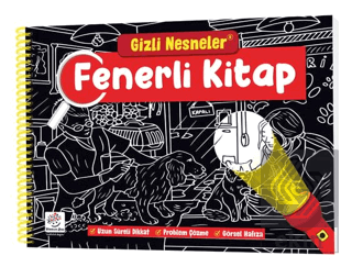 Fenerli Kitap Gizli Nesneler Uzun Süreli Dikkat, Problem Çözme, Görsel