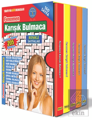 Fenomen Karışık Bulmaca Seti - 5 Kitap