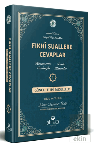 Fıkhi Suallere Cevaplar 1. Cilt