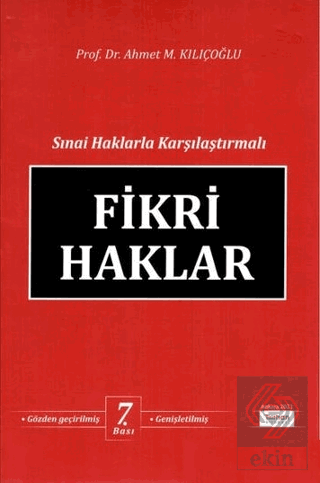 Sınai Haklarla Karşılaştırmalı Fikri Haklar