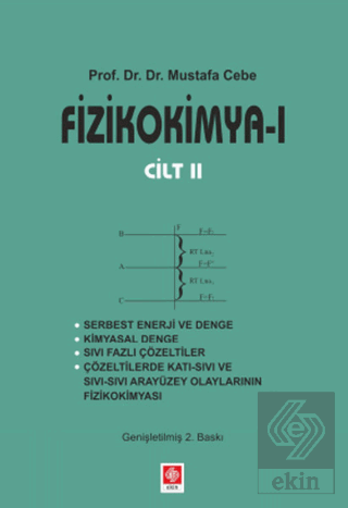 Fizikokimya 1 - Cilt 2 Mustafa Cebe