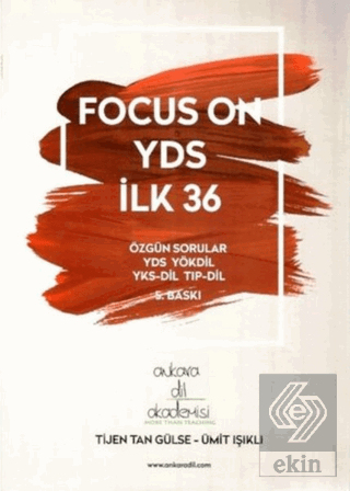 Focus On YDS İlk 36