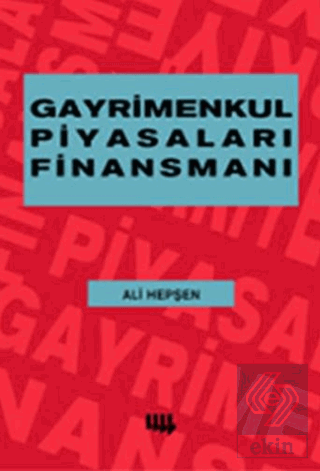 Gayrimenkul Piyasaları ve Finansmanı