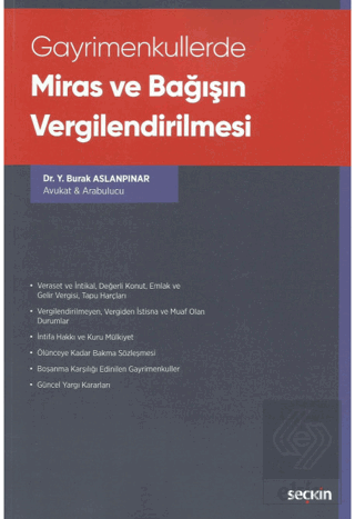 Gayrimenkullerde Miras ve Bağışın Vergilendirilmes