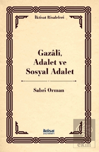 Gazali, Adalet ve Sosyal Adalet