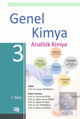 Genel Kimya 3 Analitik Kimya