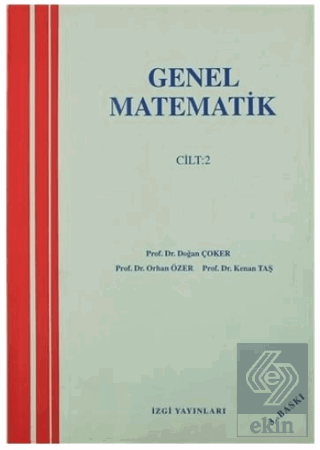 Genel Matematik Cilt: 2