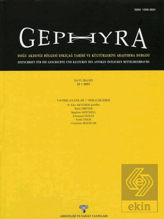 Gephyra Sayı 12 / Volume 12 - 2015