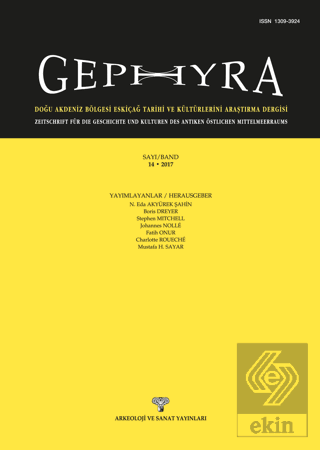 Gephyra Sayı 14 / Volume 14 - 2017