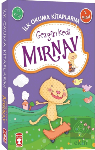 Gezgin Kedi Mırnav - İlk Okuma Kitaplarım Set (10