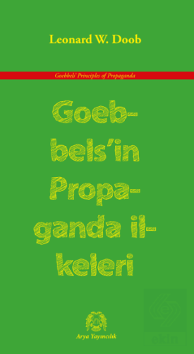 Goebbels'in Propaganda İlkeleri