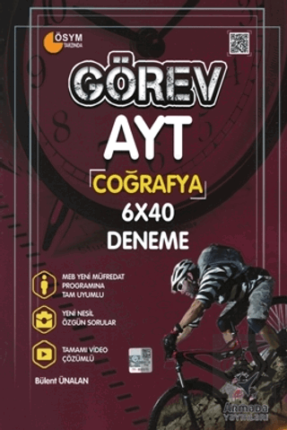 Görev AYT Coğrafya 6x40 Deneme Armada Yayınları