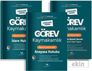 Görev Kaymakamlık Mevzuat Çalışma Kitabı (3 Kitap)