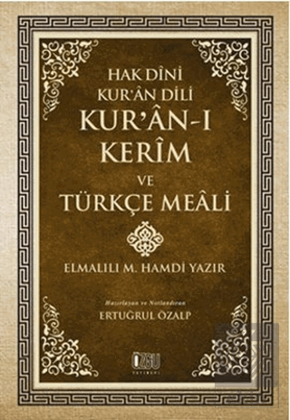 Hak Dini Kur'an Dili - Kur'an-ı Kerim ve Türkçe Me