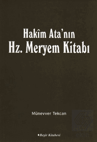 Hakim Ata'nın Hz. Meryem Kitabı