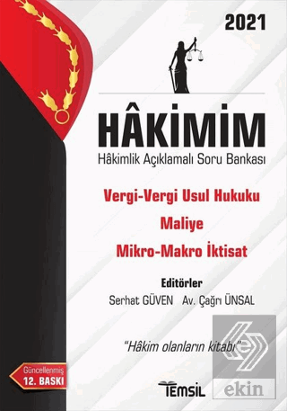 Hakimim - Hakimlik Açıklamalı Soru Bankası 2021