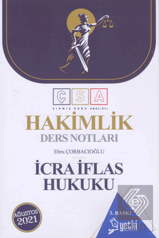 Hakimlik Ders Notları İcra İflas Hukuku